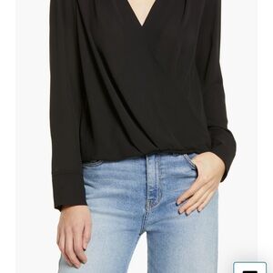 Halogen NWT Cross Front Blouse